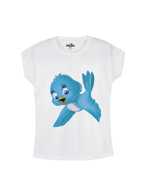 white cotton tee - 14530374 - Standard Image - 1
