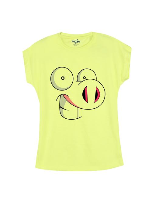 yellow cotton tee - 14530381 - Standard Image - 1