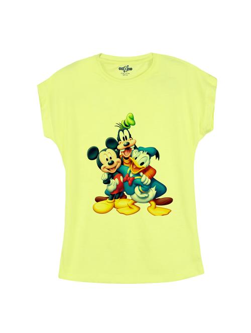 yellow cotton tee - 14530386 - Standard Image - 1