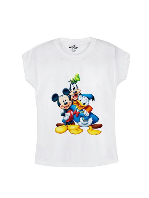 white cotton tee - 14530389 - Very Small Image - 1