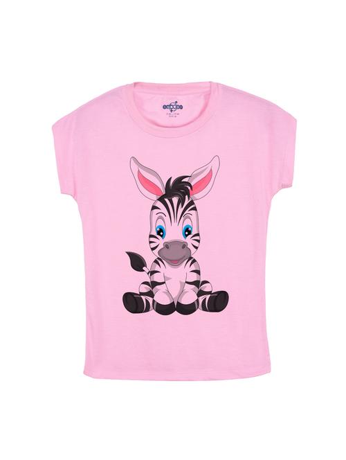 pink cotton tee - 14530398 - Standard Image - 1
