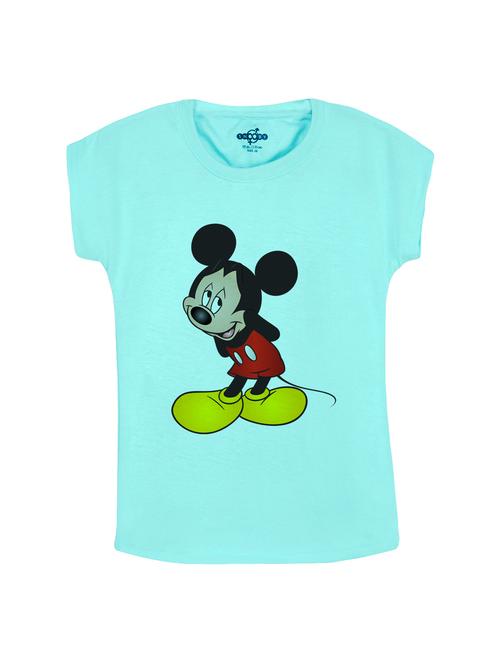 blue cotton tee - 14530400 - Very Small Image - 1
