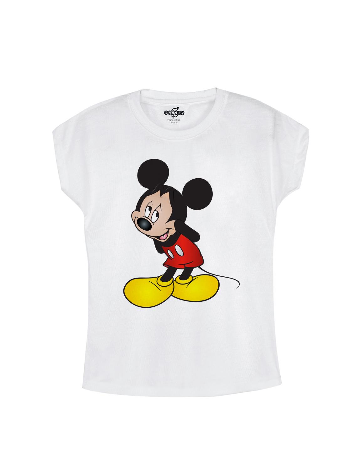 white cotton tee - 14530404 - Zoom Image - 1
