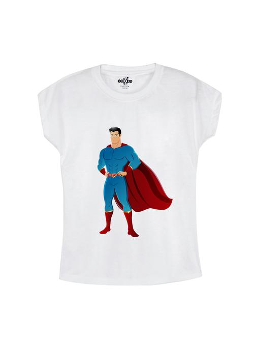 white cotton tee - 14530409 - Standard Image - 1