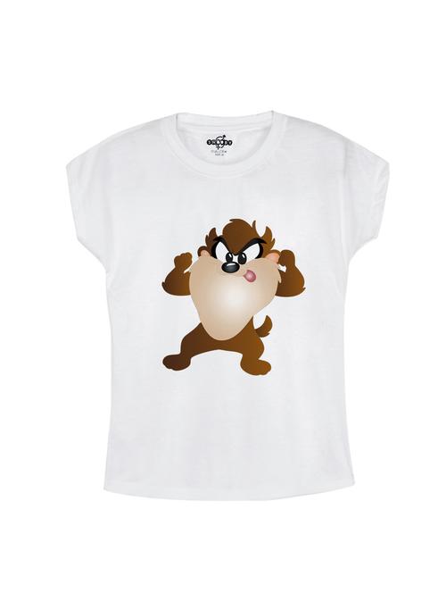 white cotton tee - 14530414 - Very Small Image - 1