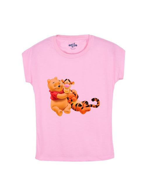 pink cotton tee - 14530418 - Very Small Image - 1