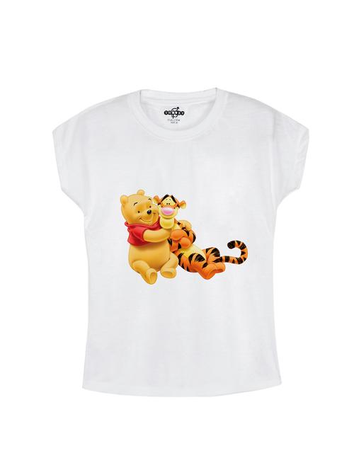 white cotton tee - 14530419 - Very Small Image - 1
