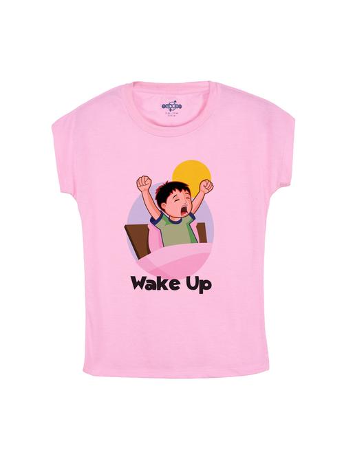 pink cotton t-shirt - 14530423 - Standard Image - 1