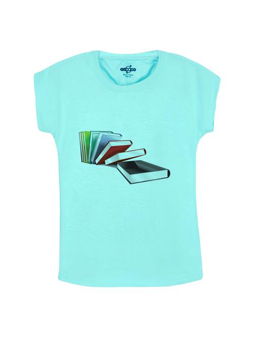 blue cotton tee - 14530430 - Standard Image - 1