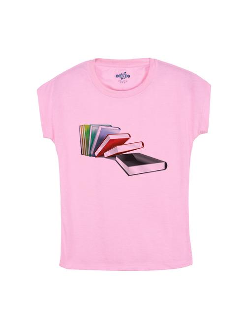 pink cotton tee - 14530433 - Standard Image - 1