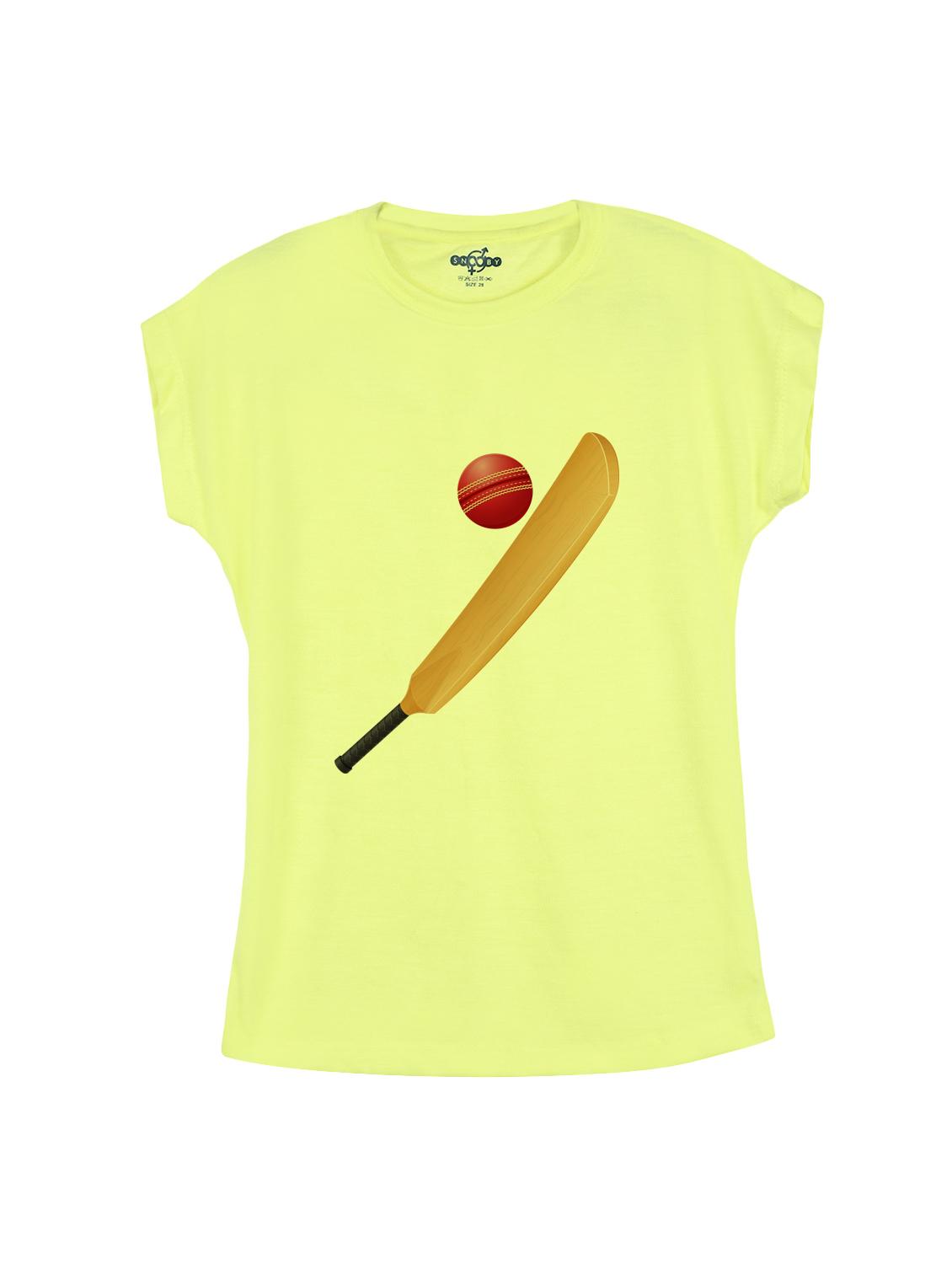 yellow cotton t-shirt - 14530441 - Zoom Image - 1