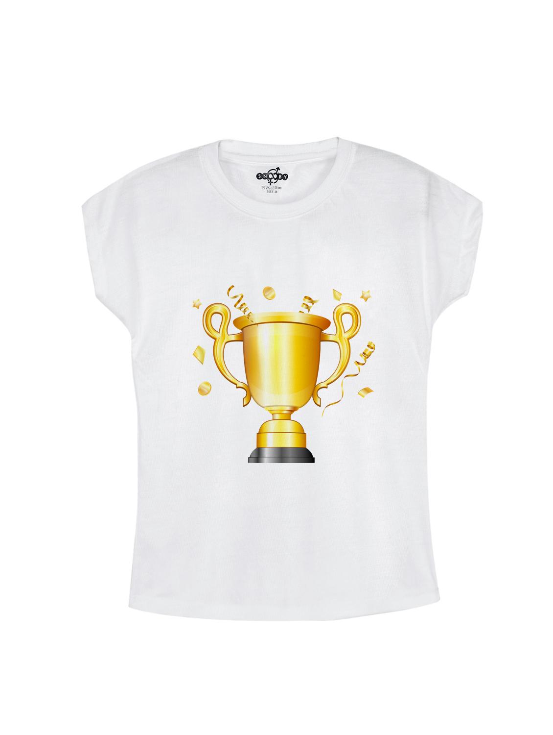 white cotton tee - 14530454 - Zoom Image - 1