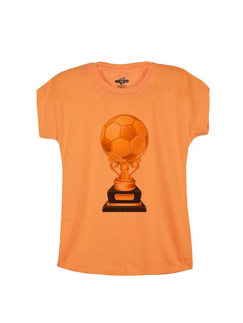 orange cotton t-shirt - 14530457 - Standard Image - 1