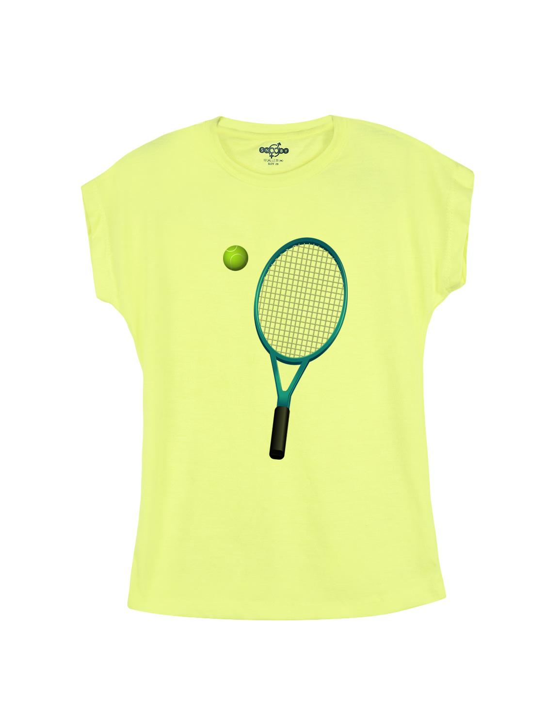 yellow cotton t-shirt - 14530461 - Zoom Image - 1