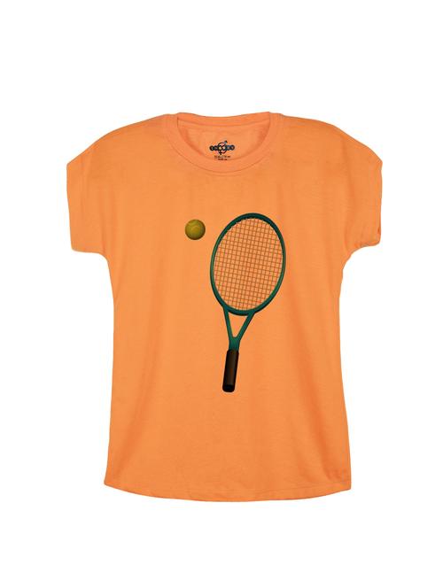 orange cotton t-shirt - 14530462 - Standard Image - 1