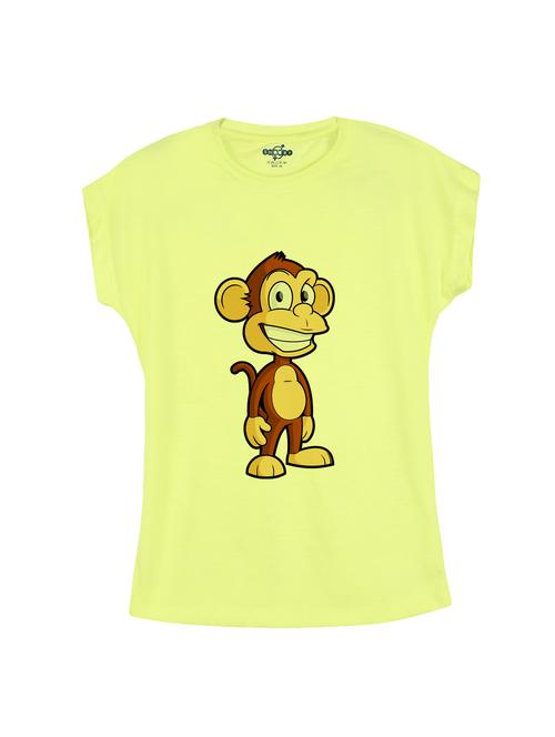 yellow cotton tee - 14530476 - Standard Image - 1