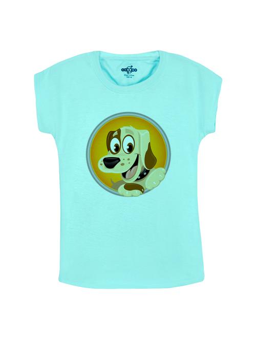 blue cotton tee - 14530480 - Standard Image - 1