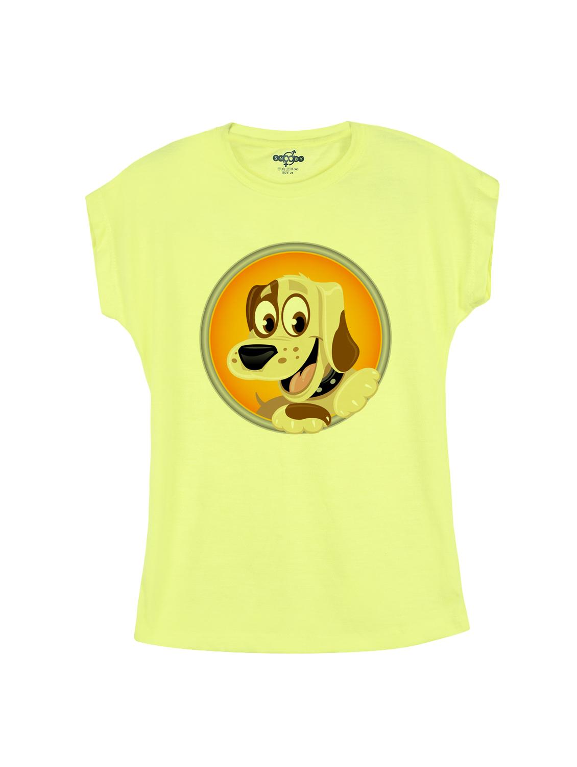 yellow cotton tee - 14530481 - Zoom Image - 1