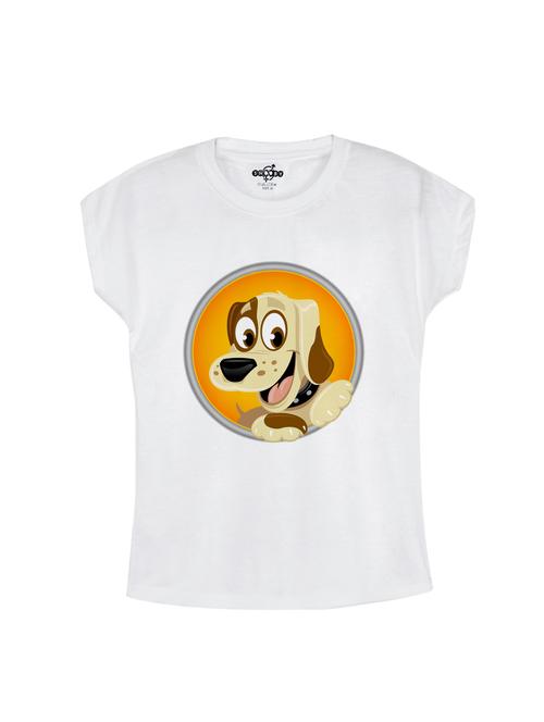 white cotton tee - 14530484 - Standard Image - 1