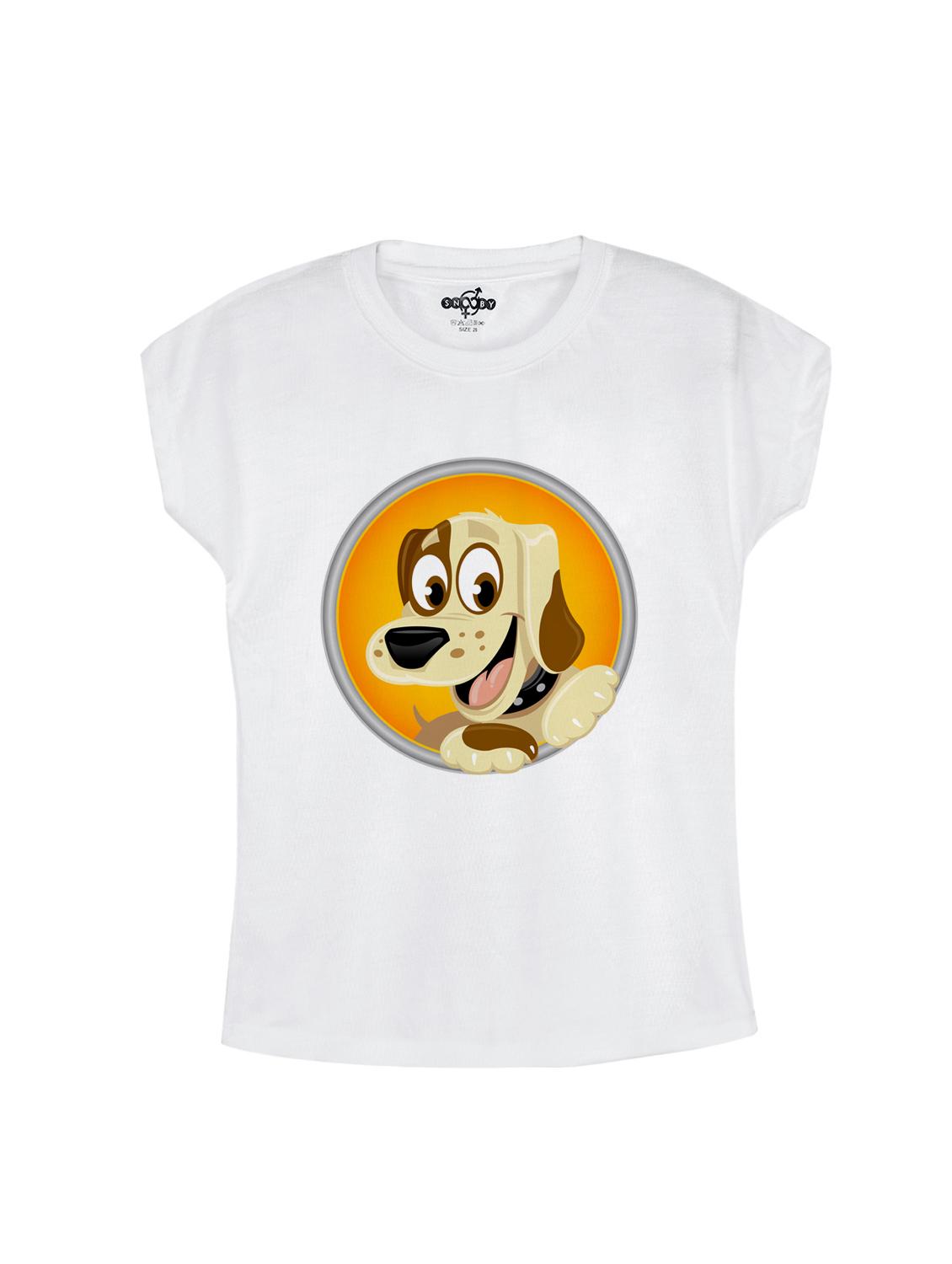 white cotton tee - 14530484 - Zoom Image - 1