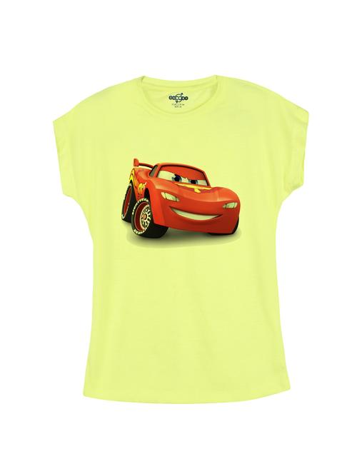 yellow cotton t-shirt - 14530501 - Very Small Image - 1