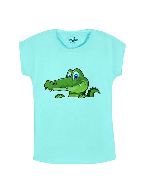 blue cotton tee - 14530510 - Standard Image - 1
