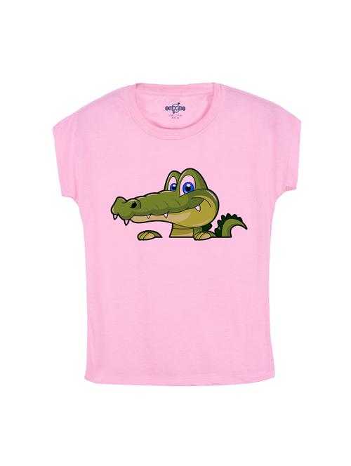 pink cotton tee - 14530513 - Standard Image - 1