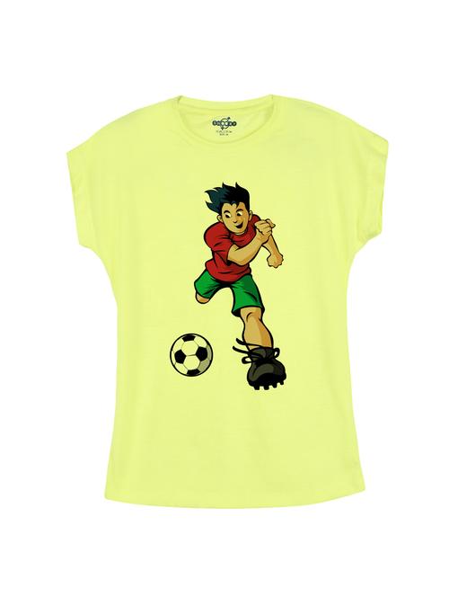 yellow cotton t-shirt - 14530516 - Standard Image - 1