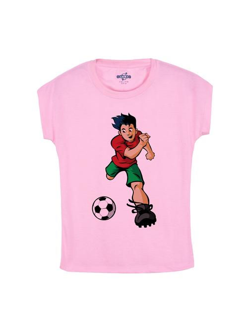 pink cotton t-shirt - 14530518 - Standard Image - 1