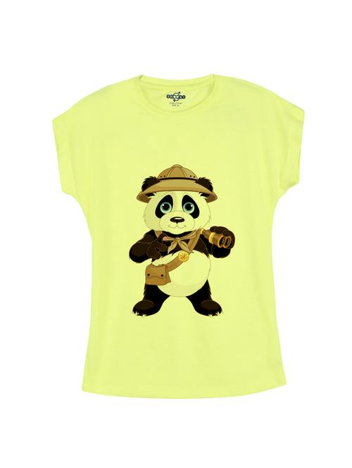 yellow cotton tee - 14530541 - Standard Image - 1
