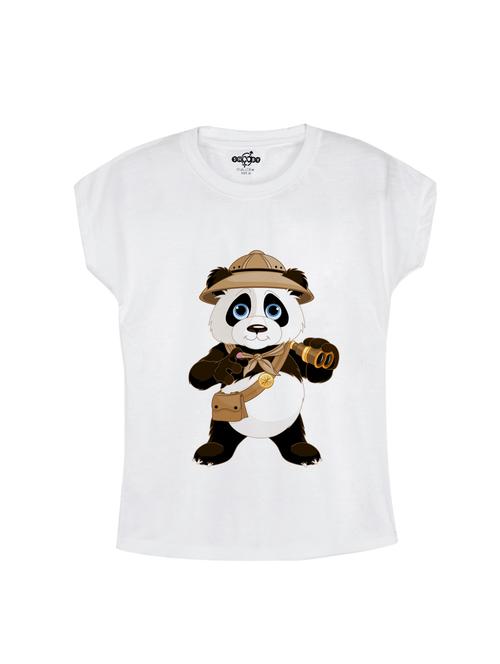 white cotton tee - 14530544 - Standard Image - 1