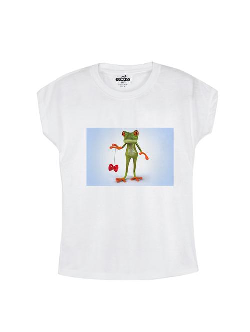 white cotton tee - 14530559 - Standard Image - 1