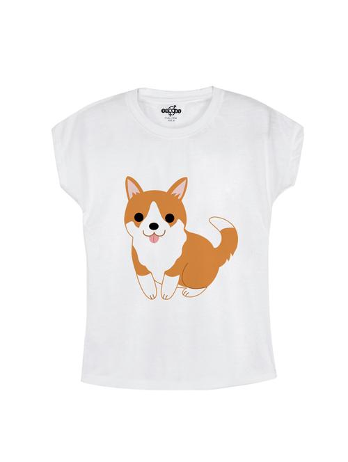 white cotton tee - 14530589 - Standard Image - 1