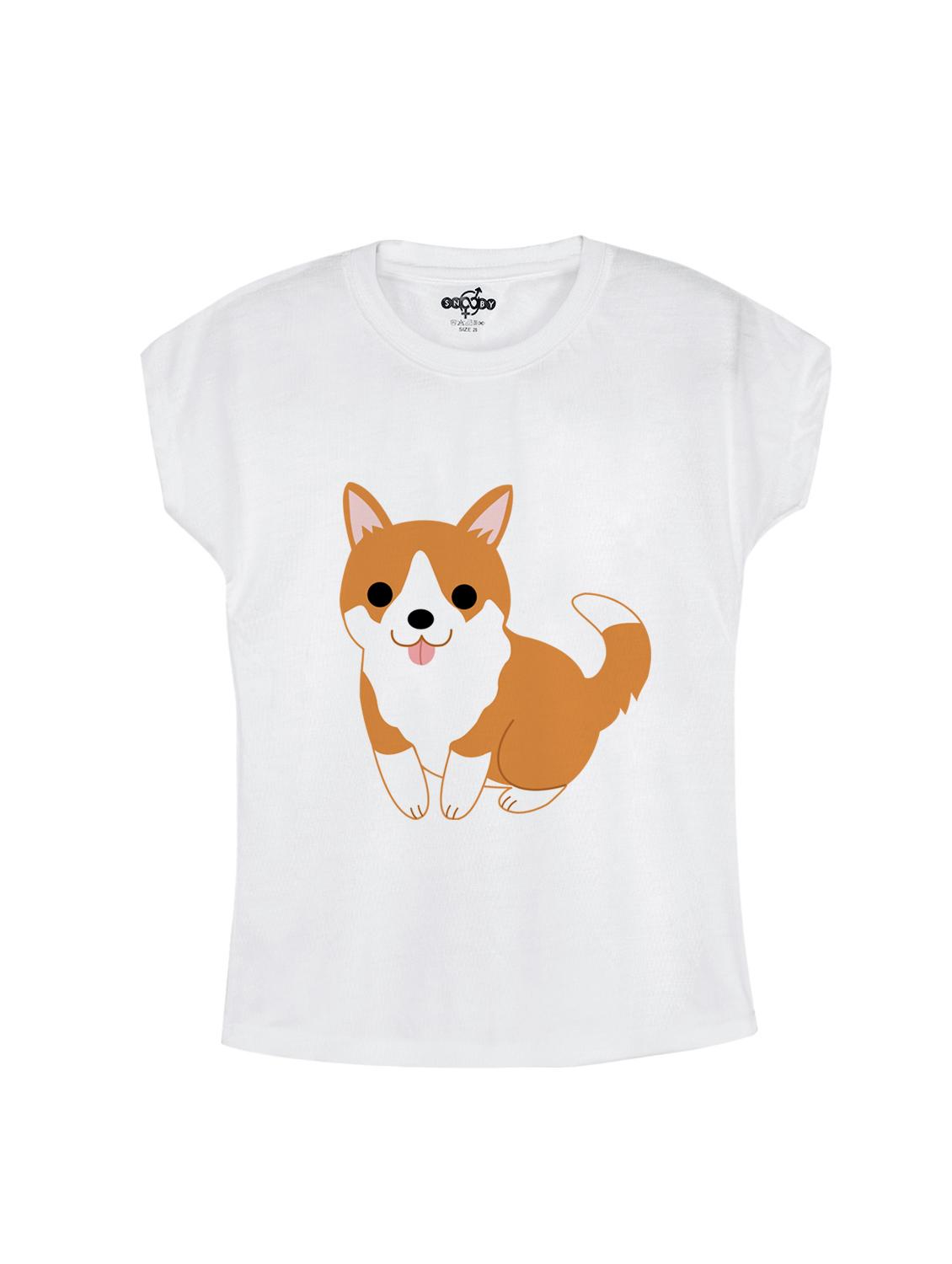 white cotton tee - 14530589 - Zoom Image - 1