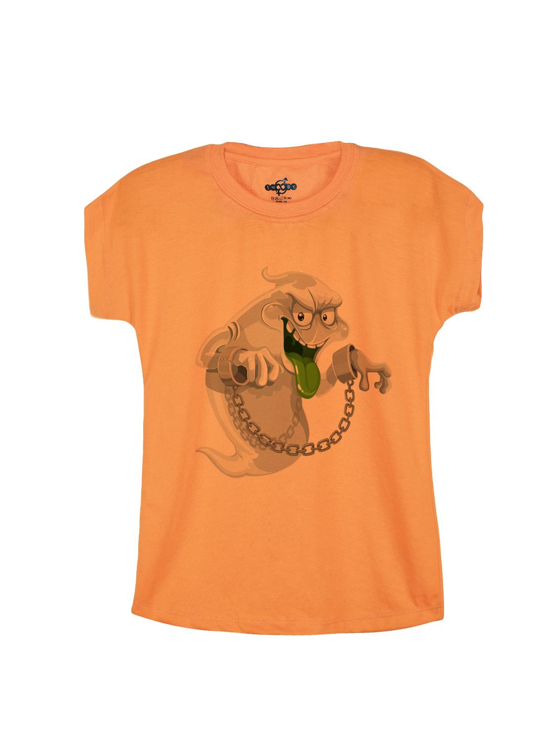 orange cotton tee - 14530592 - Zoom Image - 1