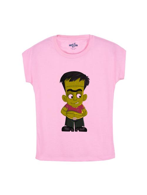 pink cotton tee - 14530598 - Standard Image - 1