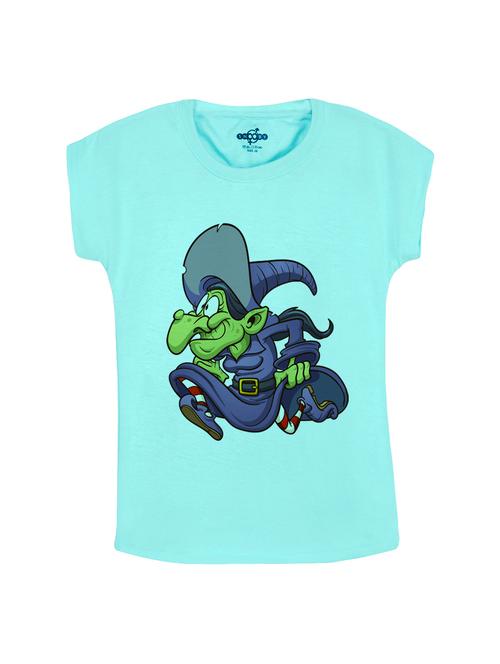 blue cotton tee - 14530600 - Standard Image - 1