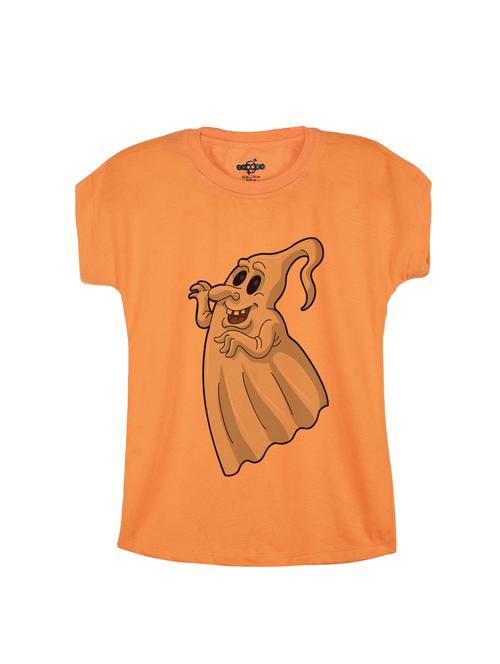 orange cotton tee - 14530612 - Standard Image - 1