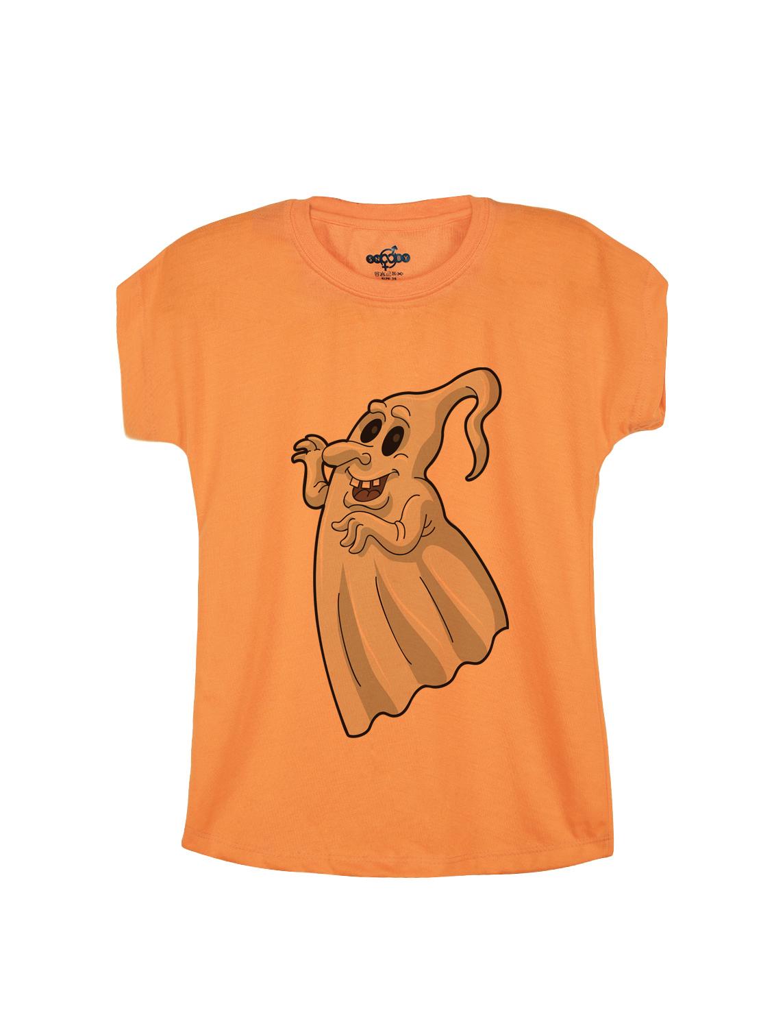 orange cotton tee - 14530612 - Zoom Image - 1