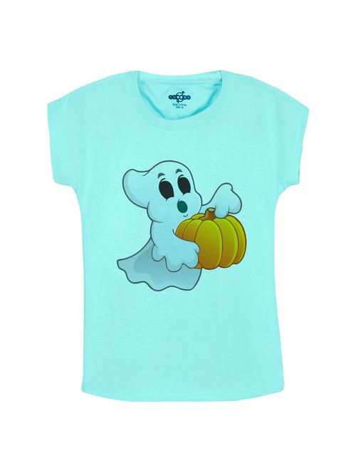 blue cotton tee - 14530615 - Standard Image - 1
