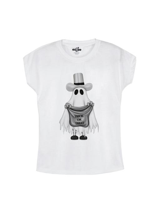 white cotton tee - 14530624 - Standard Image - 1