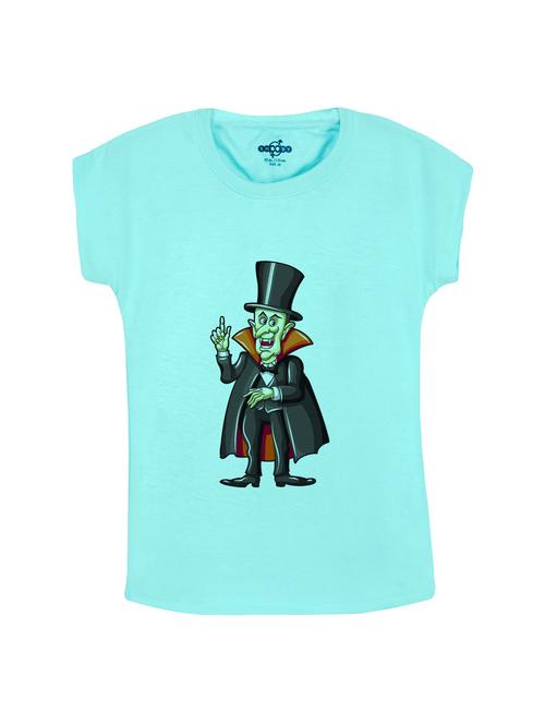 blue cotton t-shirt - 14530635 - Standard Image - 1