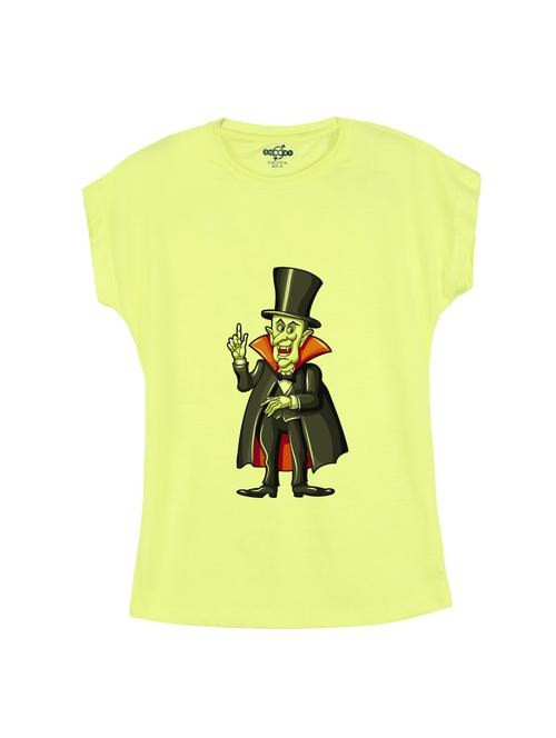 yellow cotton t-shirt - 14530636 - Standard Image - 1