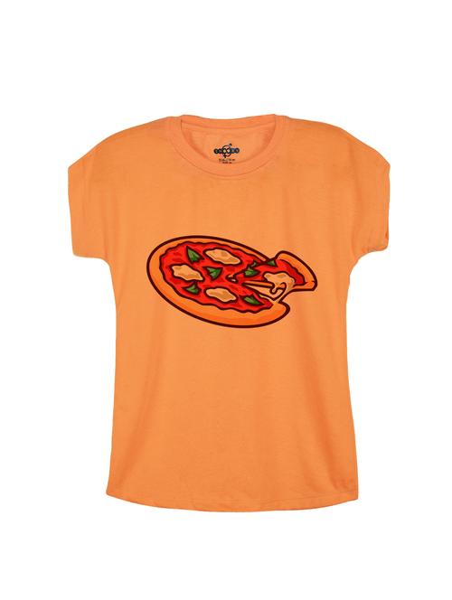 orange cotton t-shirt - 14530642 - Standard Image - 1