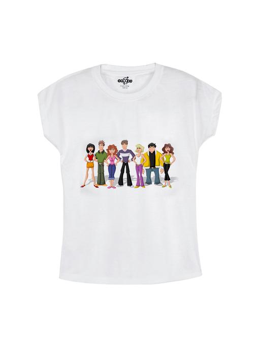 white cotton tee - 14530669 - Standard Image - 1