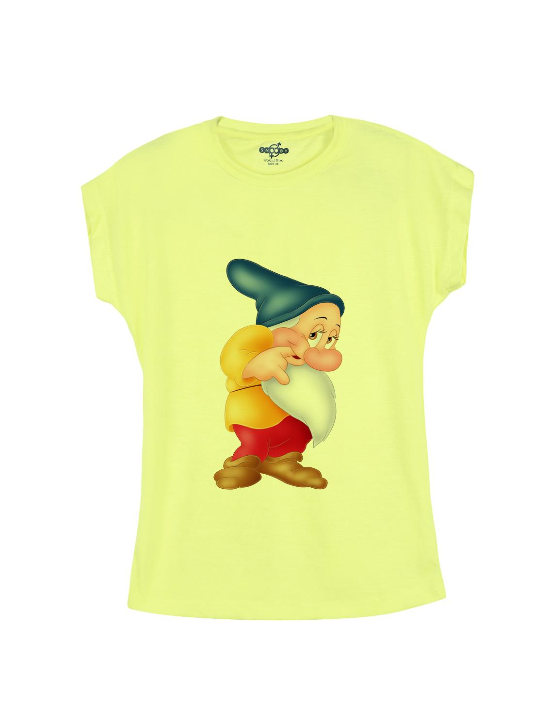 yellow cotton tee - 14530681 - Zoom Image - 1