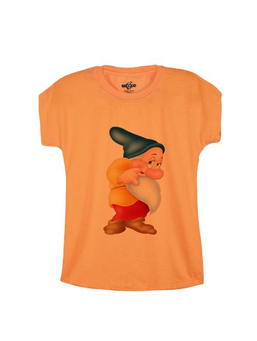 orange cotton tee - 14530682 - Standard Image - 1
