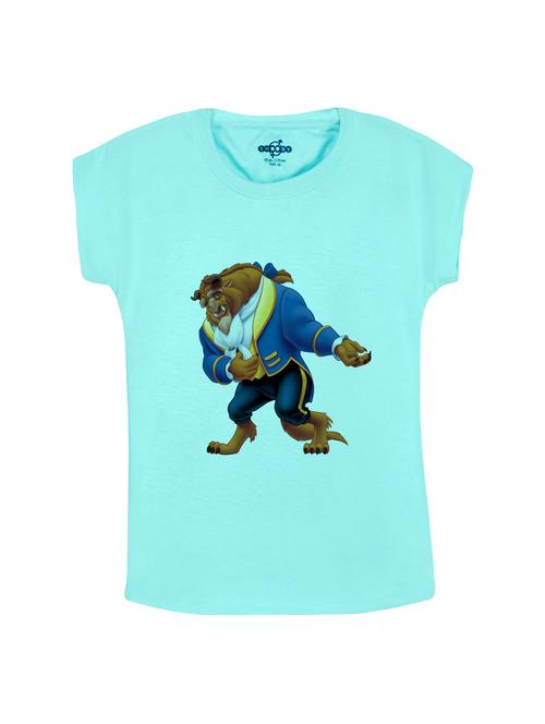blue cotton tee - 14530685 - Very Small Image - 1