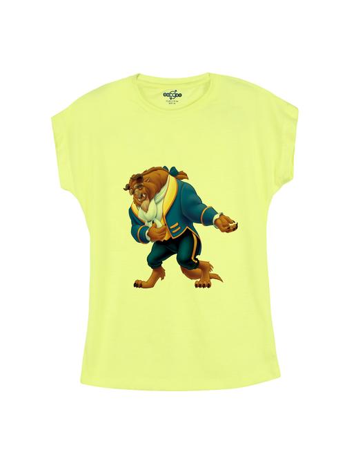 yellow cotton tee - 14530686 - Very Small Image - 1