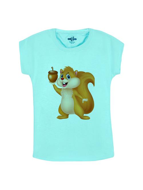 blue cotton tee - 14530700 - Standard Image - 1